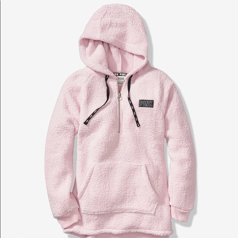 Victoria Secret Pink Sherpa hoodie